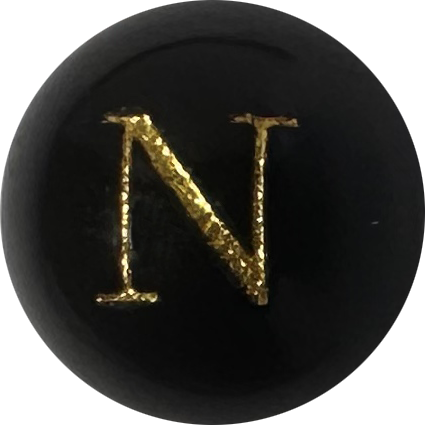 Black Onyx Initial N