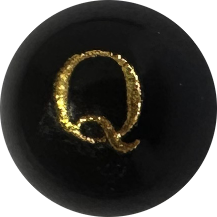Black Onyx Initial Q