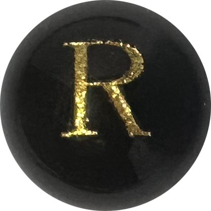 Black Onyx Initial R