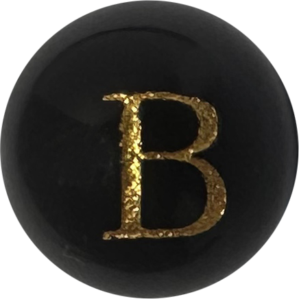 Black Onyx Initial B