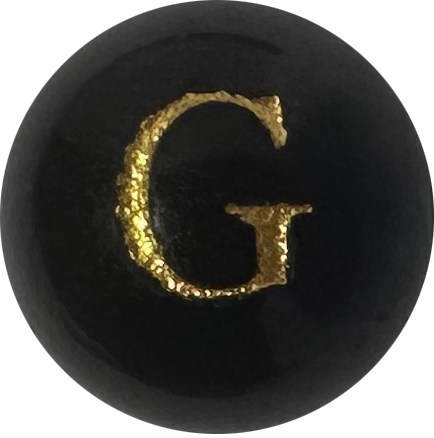 Black Onyx Initial G