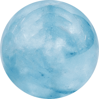 Cream Blue Aquamarine 4