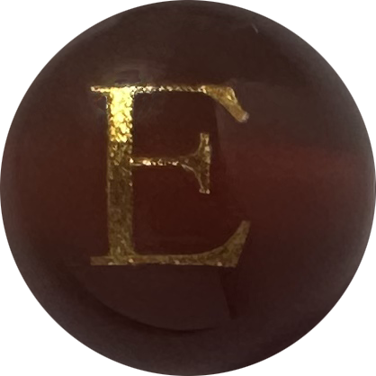 Red Onyx Initial E