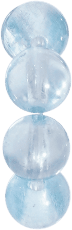 Aquamarine Running Bead