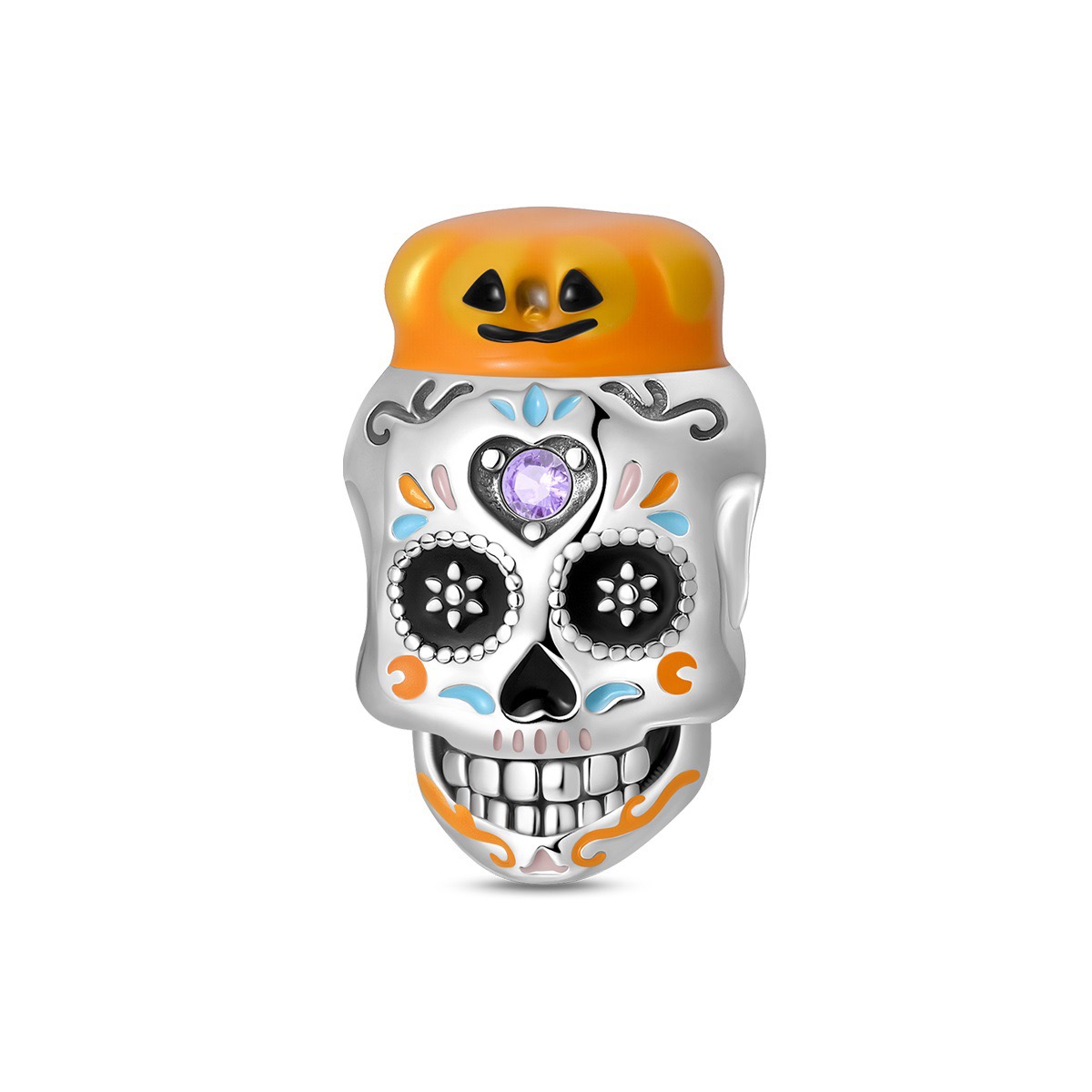 Pumpkin Skull 2