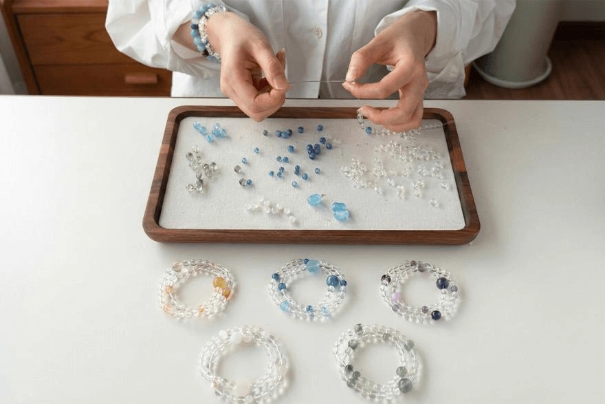 Handcrafted bracelet process